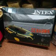 Intex Seahawk. 2015 год год, длина 2,36 м., двигатель подвесной, бензин