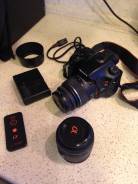 Sony Alpha SLT-A65 Kit. 20 и более Мп, зум: 14х и более