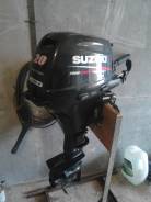 Suzuki. 20,00 л.с., 4х тактный, бензин, нога S (381 мм), Год: 2013 год