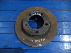 Диск тормозной. Toyota Land Cruiser, VDJ200, GRJ200, URJ200, URJ202, UZJ200 Двигатели: 3URFE, 1VDFTV, 1URFE, 1GRFE, 2UZFE