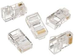 Коннекторы RJ-45.