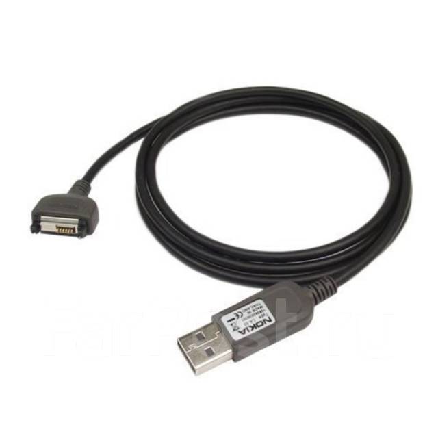 Кабель USB VIXION (J4) Nokia 7210 (1м) (черный)