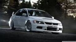 Порог пластиковый. Mitsubishi Lancer