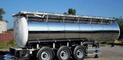 Foxtank ППЦ-28. Новая Пищевая полуприцеп цистерна Fox Tank 28м3 из нержавейки, 28,00 куб. м.