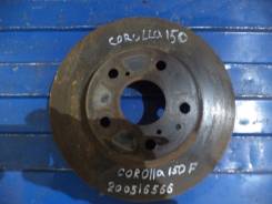 Диск тормозной. Toyota Corolla, ZZE150, ZRE151, ZRE152 Toyota Corolla Rumion, ZRE152, NZE151 Toyota Auris, NZE154, NZE184, NZE151, NZE181, ZZE150, ZRE...