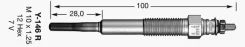 ����� ����������� NGK Y-146R DG-223/ PT-107(HKT) 19850-64010, 1985064010G, 1985087701, 19850-87701-000, 19850-87703-000 ����