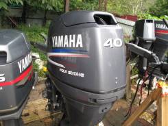 Yamaha. 50,00 л.с., 4х тактный, бензин, нога X (635 мм), Год: 2004 год