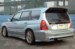 Накладка на бампер. Subaru Forester, SG5, SG9, SG, SG69, SG9L