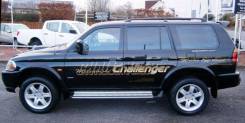 Наклейка. Mitsubishi Challenger