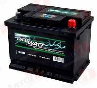 GigaWatt. 60 А.ч., левое крепление, производство Европа