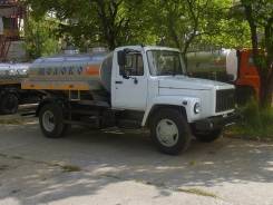 ГАЗ 3309. Молоковоз 4,2 м3 (новый водовоз), 4 400 куб. см., 4 500 кг.