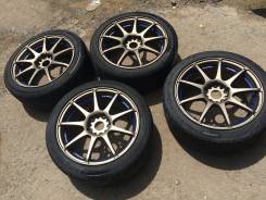 Weds Sport SA-70. 7.5x17, 5x114.30, ET43