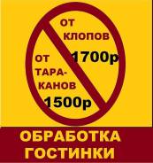 Профессиональное уничтожение тараканов, клопов, блох, крыс.
