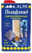 Гидроизоляция проникающая Полифлюид 5л Polyfluid Alpa Франция