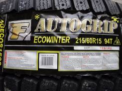 Autogrip Ecowinter. Зимние, без шипов, 2014 год, без износа, 2 шт