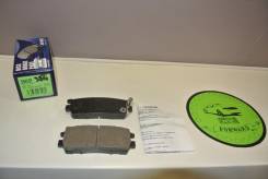 Колодка тормозная. Mitsubishi Delica, PD3W, PD4W, PD5W, PD6W, PD8W, PE8W, PF6W, PF8W Mitsubishi Pajero, V21C, V21W, V23C, V23W, V24C, V24V, V24W, V24W...