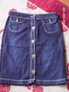 Юбки джинсовые. 44, 40-44