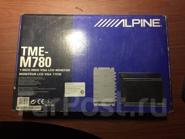 Alpine tme m780 схема подключения