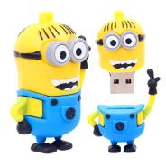 Флешка-брелок 16 Gb USB, Миньон