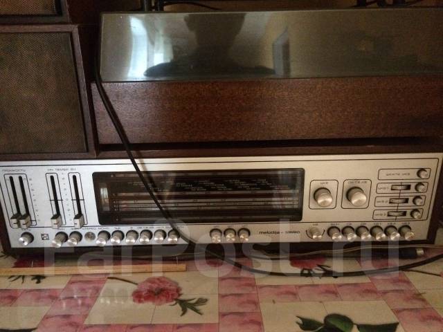 Радиола СРП-1-4 Мелодия-104-стерео-01, б/у, в наличии. Цена: 10 000₽ во ...