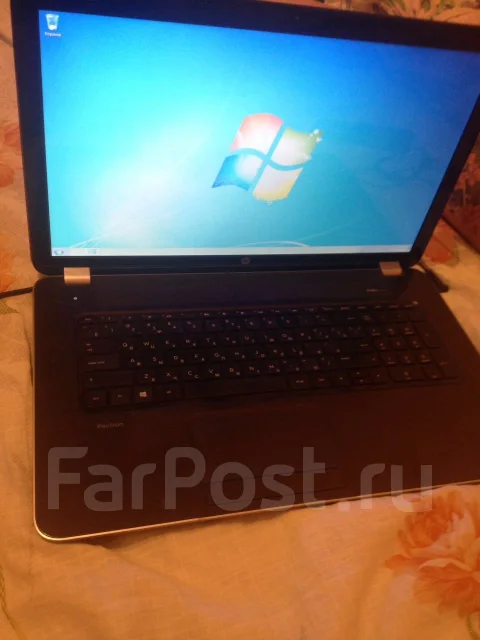 HP Pavilion 17-e018sr. 17.3", 1 500����, ��� 4 ��, ���� 500���, WiFi: 1, Bluetooth: 1, ����������� �� 6��. ����