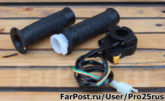Ручка газа скрытый трос