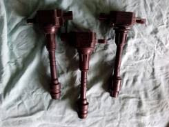 Катушка зажигания. Nissan: Bluebird Sylphy, Tino, Expert, Avenir, Sunny, Almera Tino, Primera, Almera, AD, Wingroad Двигатели: QG15DE, QG18DE, QG13DE...