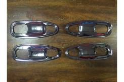 Накладка на ручки дверей. Toyota Land Cruiser Prado, GDJ150L, GDJ150W, GDJ151W, GRJ150, GRJ150L, GRJ150W, GRJ151, GRJ151W, KDJ150L, TRJ150, TRJ150W