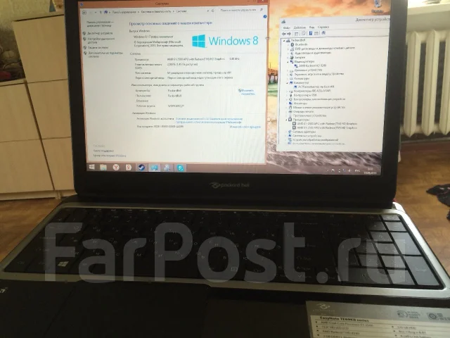 Packard Bell EasyNote TE69KB. 15.6", ��� 2048 ��, ���� 320���, WiFi: 1, Bluetooth: 1, ����������� �� 4��. ����