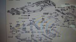 Подушка кузова. Lexus LX470, UZJ100 Toyota Land Cruiser, HDJ101K, HDJ101, UZJ100W, UZJ100, UZJ100L. Под заказ