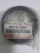 Сальник. Toyota: 4Runner, FJ Cruiser, Land Cruiser Prado, Hilux Surf, Land Cruiser Lexus GX470, UZJ120 Lexus LX470, UZJ100 Двигатели: 2UZFE, 1KZTE, 1G...