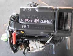 Двигатель в сборе. Daihatsu YRV Daihatsu Terios Двигатель K3VET