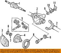 Сальник. Ford F-450 Ford F350 Ford F250 Ford F450