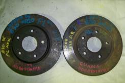Диск тормозной. Nissan Lafesta, NB30, B30 Двигатель MR20DE