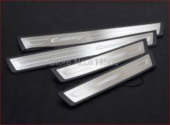 Накладка на порог. Toyota Camry, ASV50, AVV50, GSV50