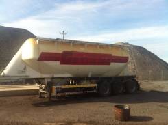 Fruehauf. Полуприцеп цистерна Feldbinder цементовоз 1993г., 36,00 куб. м.