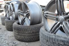 Комплект колес Nokian 295/35R21на дисках Audi Q7 S-line. 10.0x21 5x130.00 ET44 ЦО 71,6 мм.