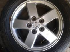 Продам комплект литья с резиной на докат 205/65R16. x16 5x114.30 ЦО 60,5 мм.
