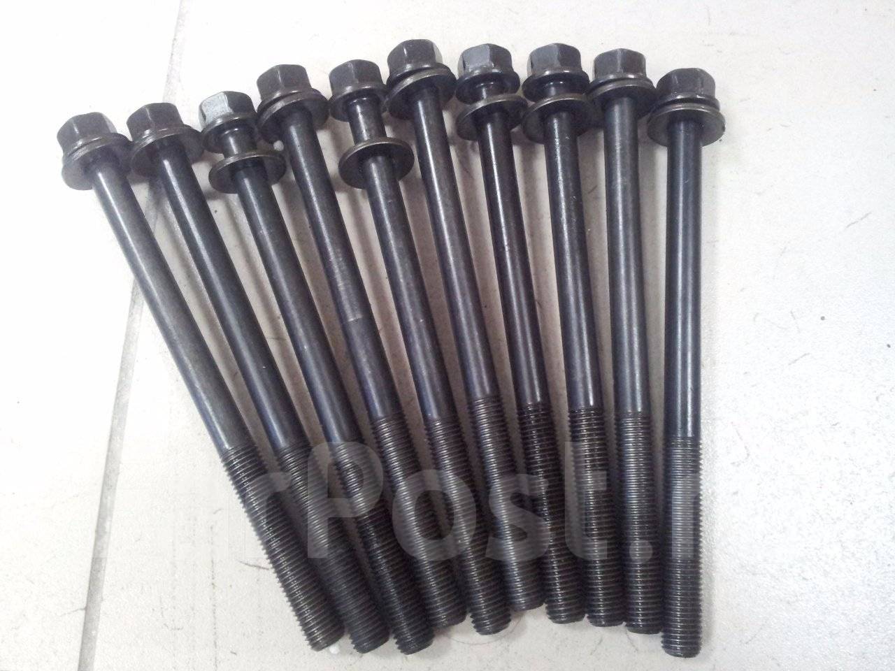 6 артикул. Болт гбц mitsubishi md065959. Болты гбц 4g18. Головка под болты гбц 4g64. Болт гбц 4g18.