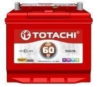 Totachi. 60 А.ч., левое крепление, производство Япония