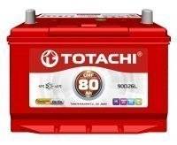 Totachi. 80 А.ч., левое крепление, производство Япония