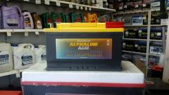Alphaline. 80 А.ч., левое крепление, производство Корея