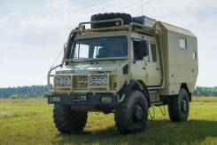 Unimog. Вездеходный автодом 1850 двойная кабина, 5 800 куб. см.