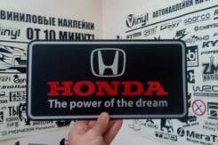 Табличка. Honda