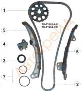 Механизм газораспределения. Toyota: Sprinter, Corona, Sprinter Carib, Avensis, Corolla Levin, Sprinter Trueno, Corolla, Sprinter Marino, Carina E, Cor...