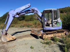 Hitachi EX75. Экскаватор Hitachi, 2 800 куб. см., 0,30 куб. м.