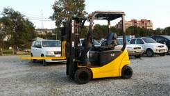 Komatsu FB14-12. Электрический погрузчик Komatsu FB14. Контейнерный тип. Full-Free, 1 400 кг.