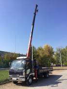 Mitsubishi Fuso Fighter. Продается грузовик 2004 с крановой установкой, 7 500 куб. см., 5 000 кг., 12 м.