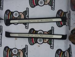 Накладка на порог. Subaru Legacy, BPH, BLE, BP5, BL, BP9, BL5, BP, BL9, BPE Двигатели: EJ20X, EJ20Y, EJ253, EJ203, EJ204, EJ30D