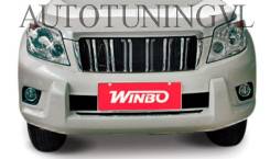 Накладка на дугу. Toyota Land Cruiser Prado, GDJ150, GDJ150L, GDJ150W, GRJ150, GRJ150L, GRJ150W, GRJ151W, KDJ150, KDJ150L, LJ150, TRJ120, TRJ150, TRJ1...